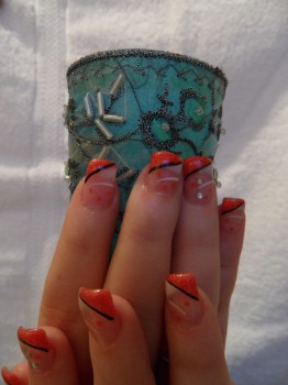 Fingernagel Design aus Fotostudio